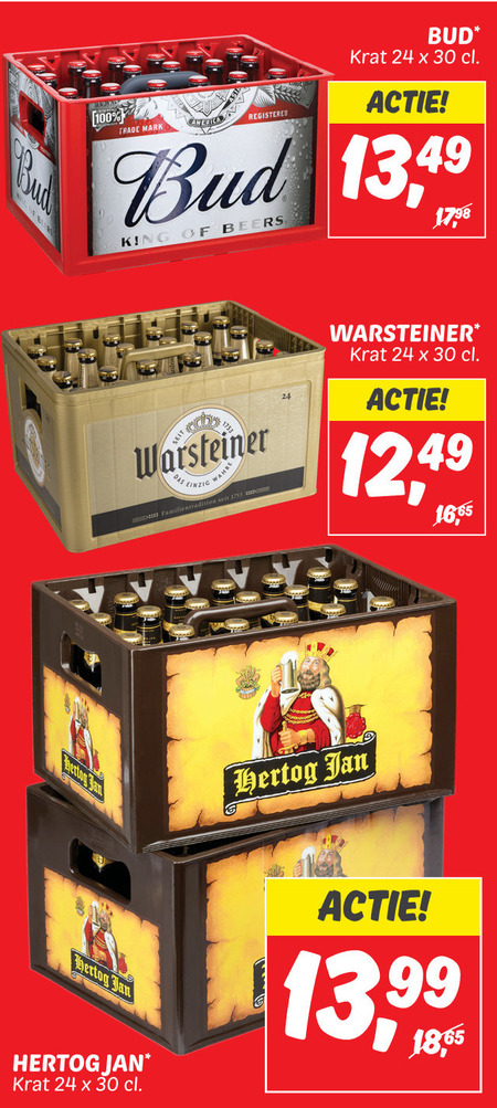 Hertog Jan Krat Bier Folder Aanbieding Bij Dekamarkt Details