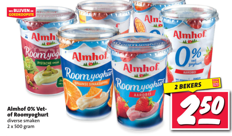 Almhof Vruchtenyoghurt Folder Aanbieding Bij Nettorama Details