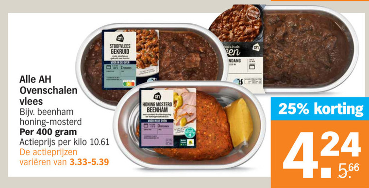 Ovenschotel Stoofvlees Folder Aanbieding Bij Albert Heijn Details