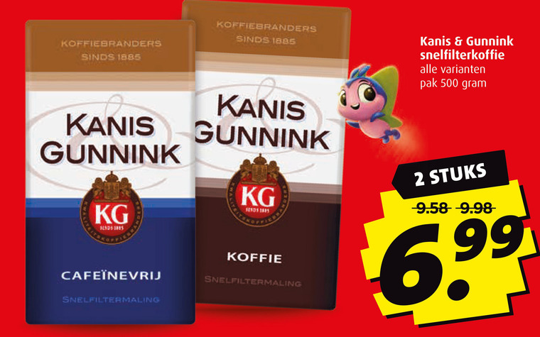 Kanis En Gunnink Koffie Folder Aanbieding Bij Boni Details