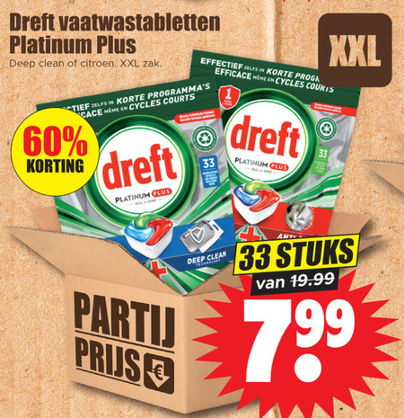 Dreft Vaatwasmiddel Folder Aanbieding Bij Dirk Details