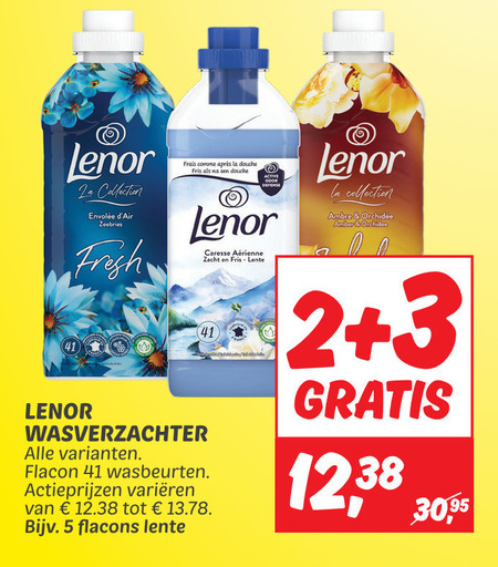 Lenor Wasverzachter Folder Aanbieding Bij Dekamarkt Details