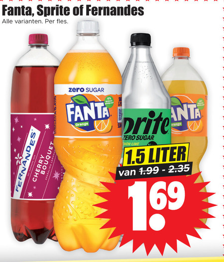 Fanta Frisdrank Folder Aanbieding Bij Dirk Details