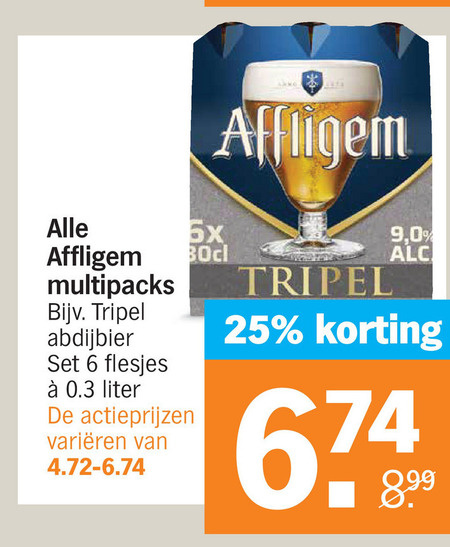 Affligem Speciaalbier Folder Aanbieding Bij Albert Heijn Details