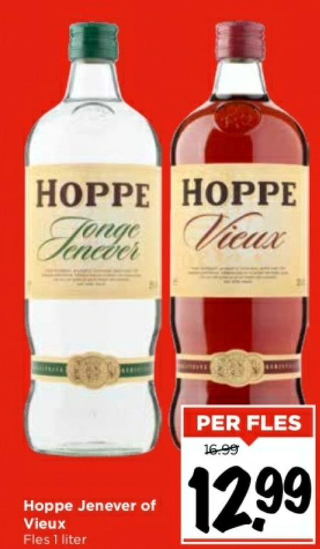 Hoppe Vieux Jenever Folder Aanbieding Bij Vomar Details