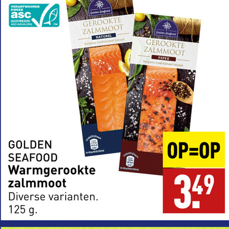 Gerookte Zalmfilet Folder Aanbieding Bij Aldi Details