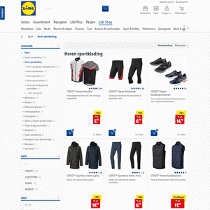 Aldi best sale sportkleding heren