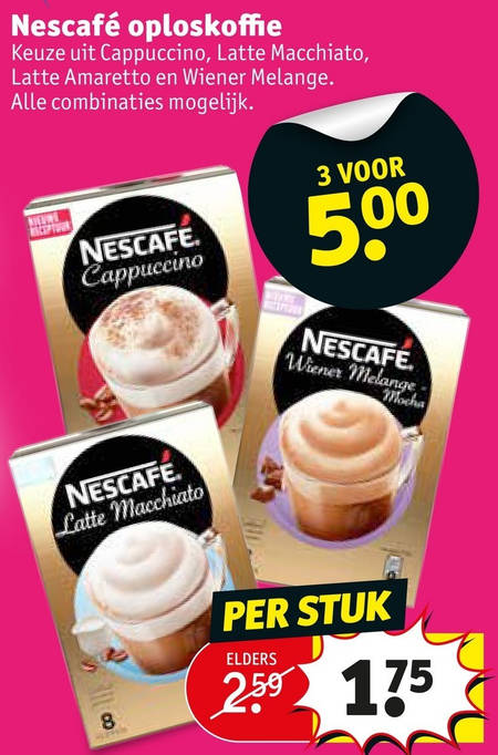 Nescafe Oploskoffie Folder Aanbieding Bij Kruidvat - Details