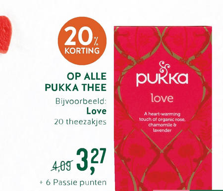 Pukka   thee, kruidenthee folder aanbieding bij  Holland & Barrett - details