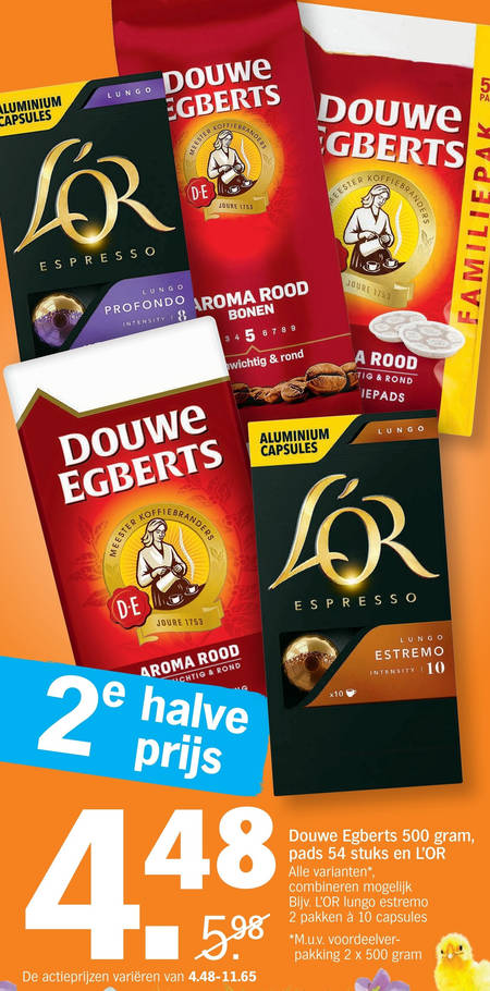 Douwe Egberts Koffiecups Koffiepad Folder Aanbieding Bij Albert Heijn Details