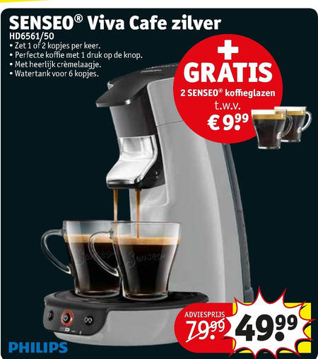 Overjas Snel paradijs koffiepadmachine folder aanbieding bij Kruidvat - details