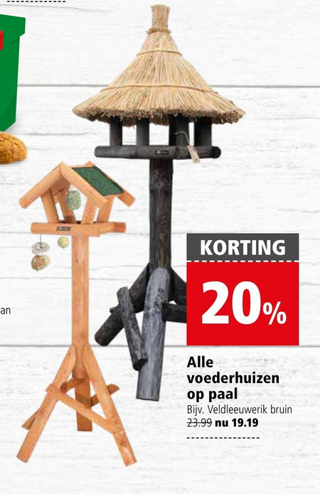 verf Fjord magnetron vogelvoerhouder folder aanbieding bij Welkoop - details