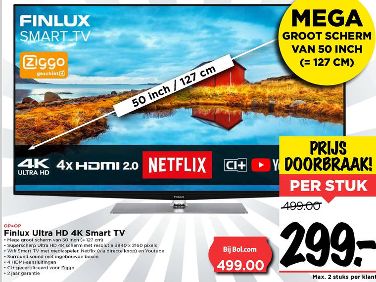 4k ultrahd aanbieding bij Vomar - details