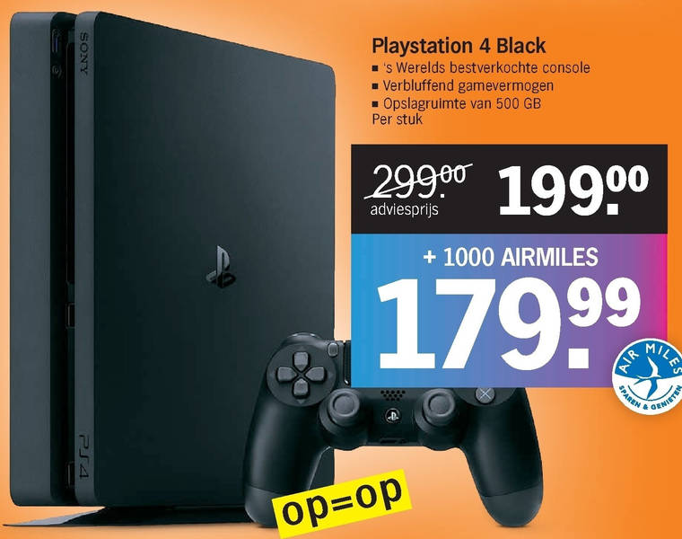 Tegenwerken Winderig voorzetsel ps4 console folder aanbieding bij Albert Heijn - details