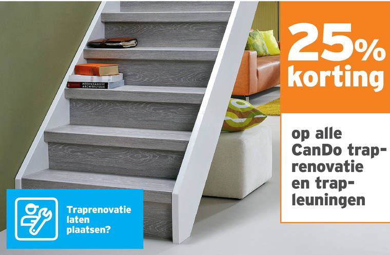 Kreunt flexibel Familielid trapleuning, traprenovatie folder aanbieding bij Gamma - details