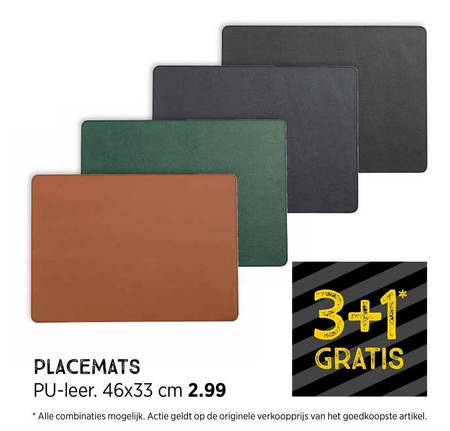 Op de kop van Voornaamwoord Visser placemat folder aanbieding bij Xenos - details