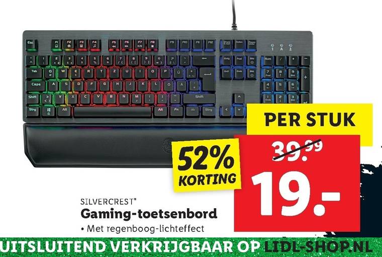 hoorbaar patroon Bevestigen aan toetsenbord folder aanbieding bij Lidl - details