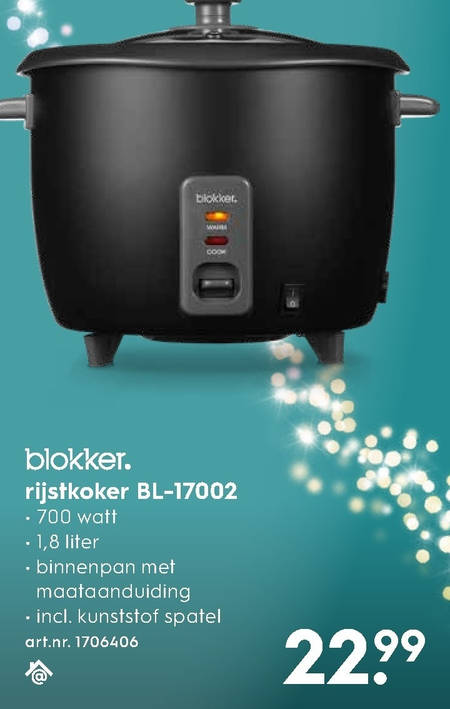 rijstkoker aanbieding bij - details