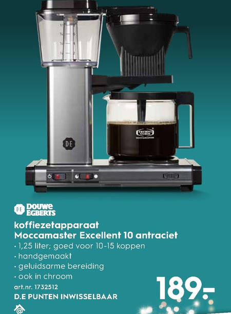 Neuropathie adelaar Brandewijn koffiezetapparaat folder aanbieding bij Blokker - details