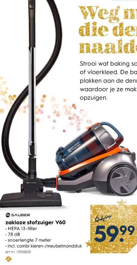 provincie Bestaan keuken stofzuiger folder aanbieding bij Blokker - details