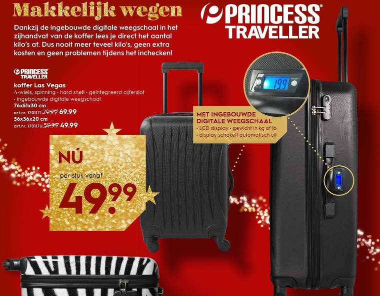 Groot universum Koel zijde koffer folder aanbieding bij Blokker - details