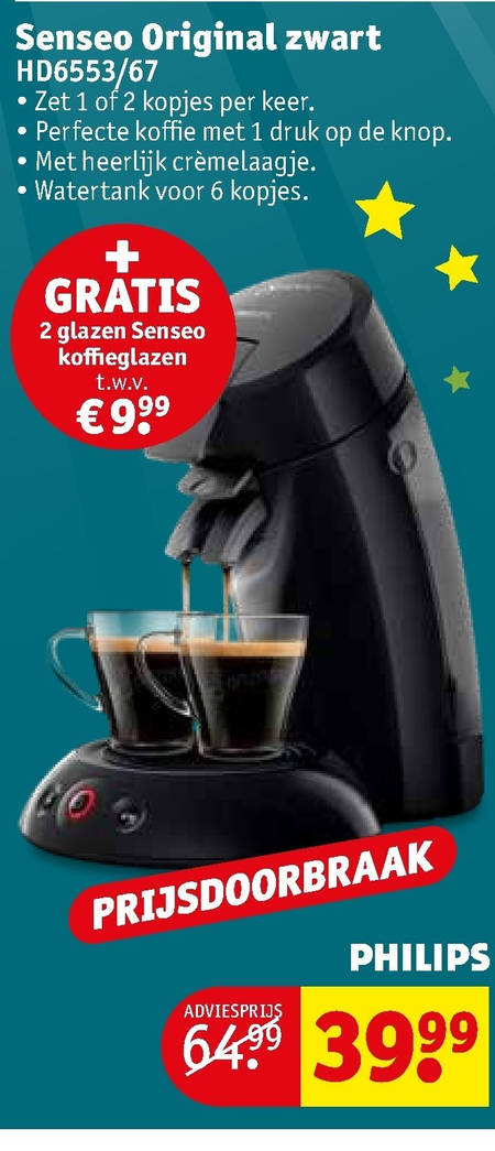 Pelagisch Eik moeilijk koffiepadmachine folder aanbieding bij Kruidvat - details