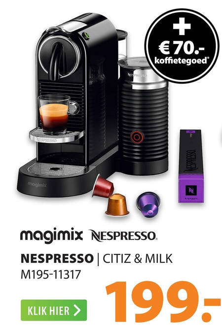 Eigenlijk Analist ontwerp nespresso apparaat folder aanbieding bij Expert - details