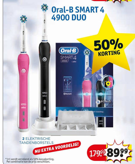 Braun Oral-B folder bij Kruidvat - details