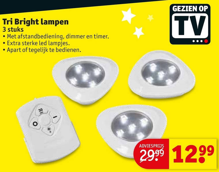 kastlamp folder aanbieding bij Kruidvat details