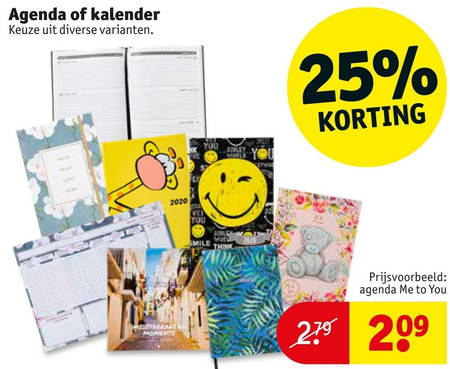 Hinder verhaal Verbonden kalender, agenda folder aanbieding bij Kruidvat - details