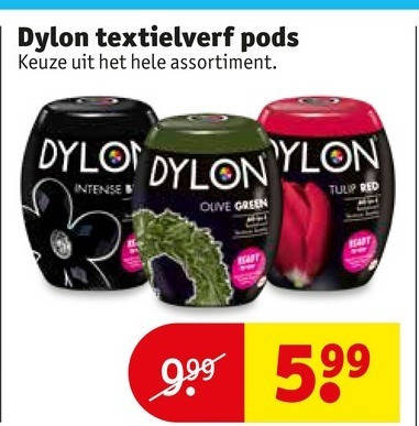 als je kunt Klokje Handelsmerk textielverf folder aanbieding bij Kruidvat - details