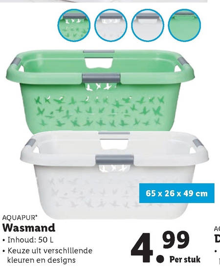 parlement Gewoon Kruipen heupwasmand folder aanbieding bij Lidl - details