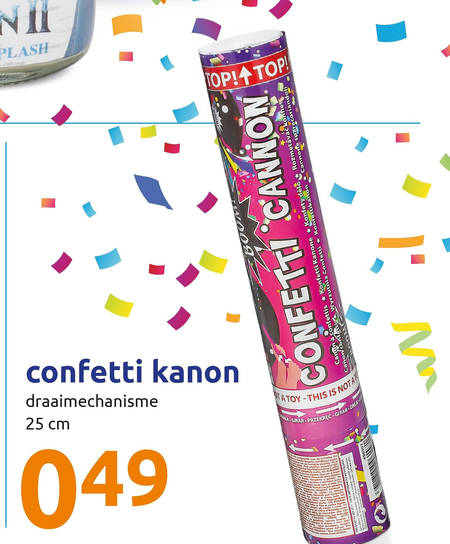 Pickering gids Kinderpaleis confettikanon folder aanbieding bij Action - details