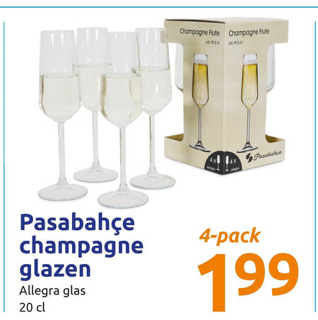 pianist Vulkaan Bot champagneglas folder aanbieding bij Action - details