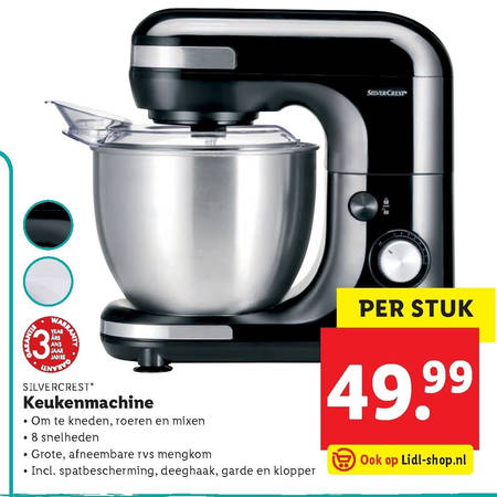 Drastisch leer Tegenslag keukenmachine folder aanbieding bij Lidl - details