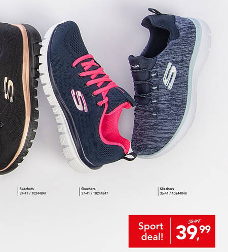 aanbieding skechers dames