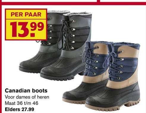 beroerte Spreek luid Onderscheid dames snowboots, heren snowboots folder aanbieding bij Hoogvliet - details