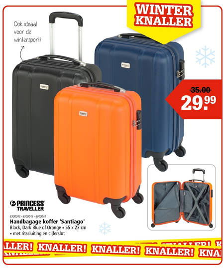 Princess Traveler trolley folder aanbieding bij Marskramer -