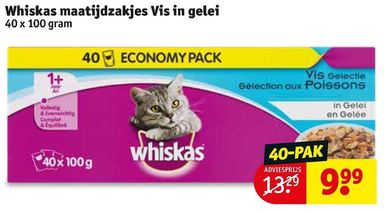 hobby helling verdacht Whiskas kattenvoer folder aanbieding bij Kruidvat - details