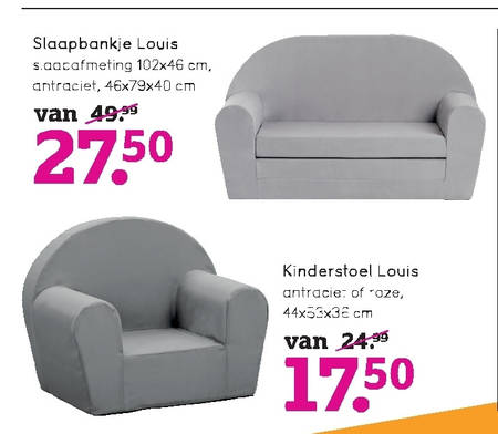 Gang laten we het doen gevolg kinderstoel folder aanbieding bij Leenbakker - details