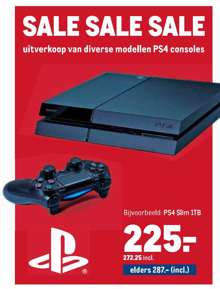 Illusie Viskeus mond ps4 console folder aanbieding bij Makro - details