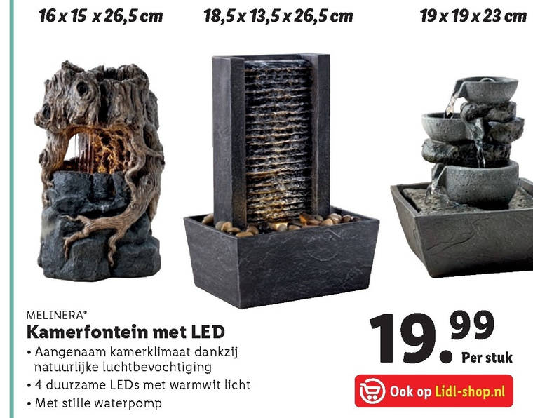 fontein folder aanbieding bij - details