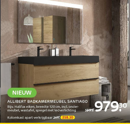 Discriminerend Reparatie mogelijk Arab Allibert badmeubel folder aanbieding bij Praxis - details