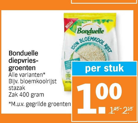 Diepvriesgroente Folder nbieding Bij Albert Heijn Details