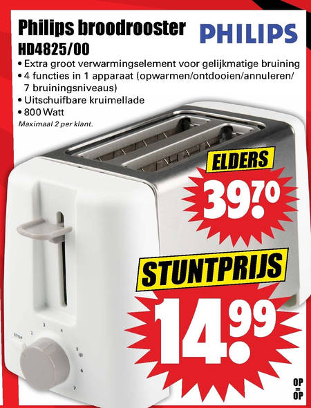 broodrooster folder aanbieding bij - details