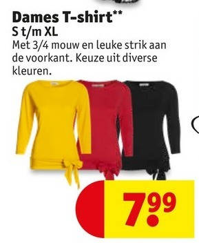 Kruidvat t shirt dames sale