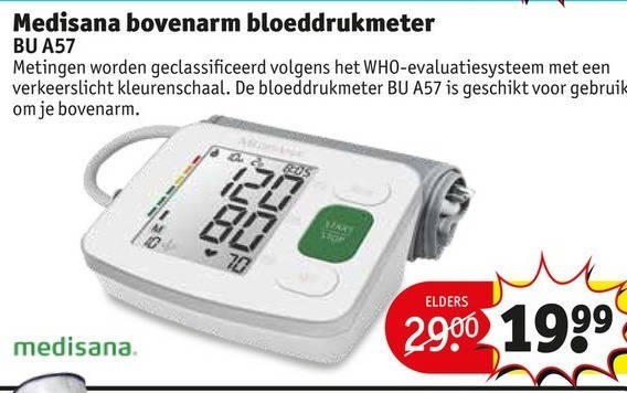 Sport strand lijden bloeddrukmeter folder aanbieding bij Kruidvat - details