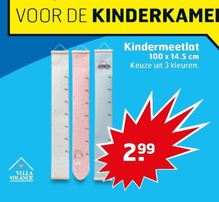 groeimeter aanbieding bij details