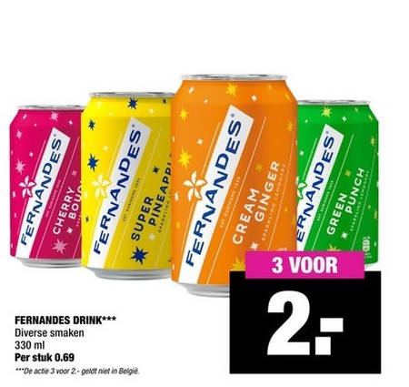 Fernandes   frisdrank folder aanbieding bij  Big Bazar - details