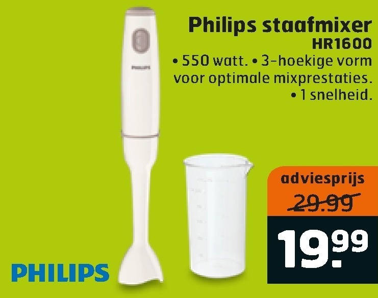 Assimileren angst genade staafmixer folder aanbieding bij Trekpleister - details